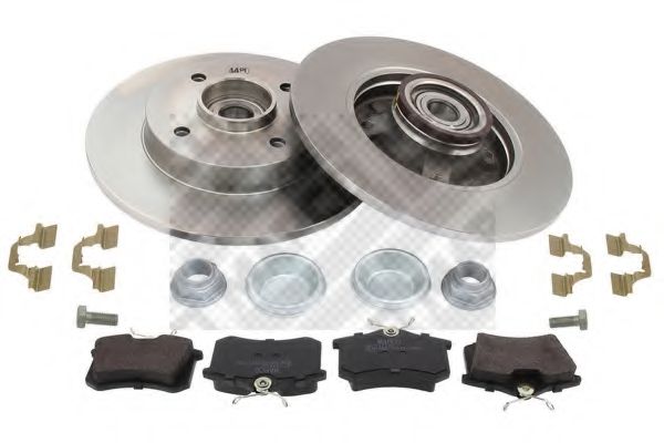 47358 Set frana, frana disc MAPCO 