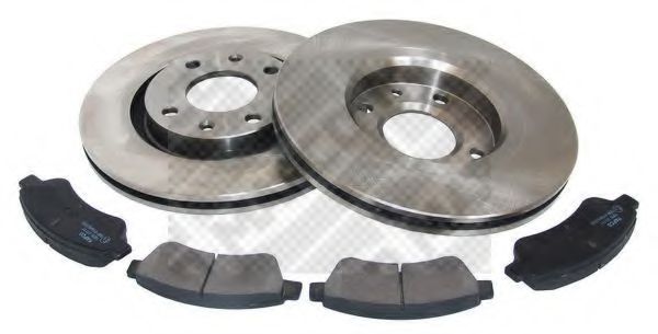 47455 Set frana, frana disc MAPCO 