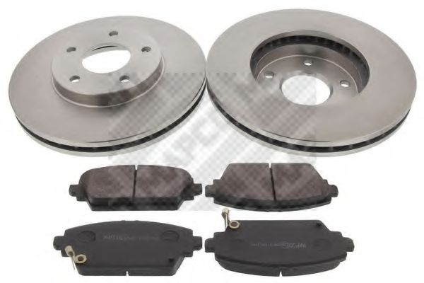 47527 Set frana, frana disc MAPCO 