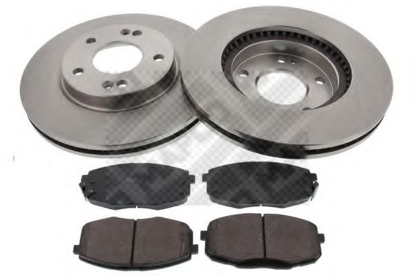 47554 Set frana, frana disc MAPCO 