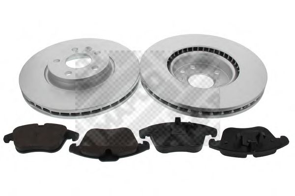 47661HPS Set frana, frana disc MAPCO 