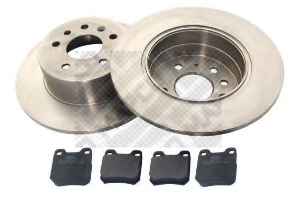 47677 Set frana, frana disc MAPCO 