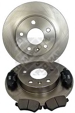 47679 Set frana, frana disc MAPCO 