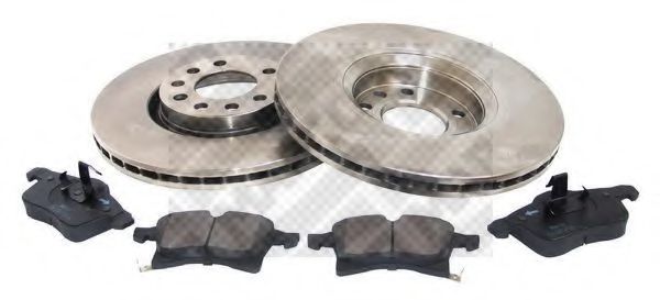 47690 Set frana, frana disc MAPCO 