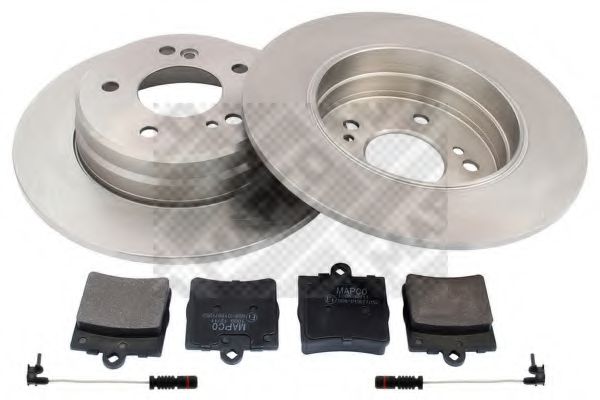 Set frana, frana disc