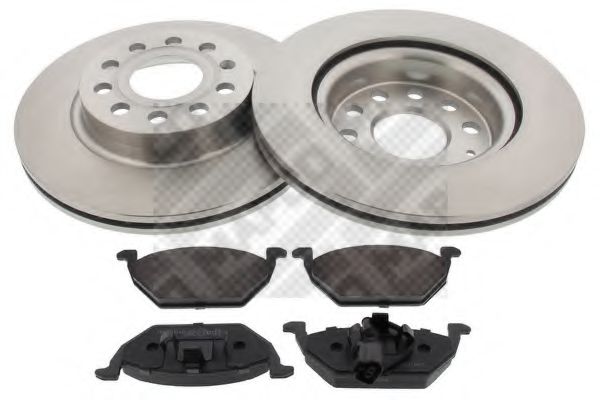 47832 Set frana, frana disc MAPCO 