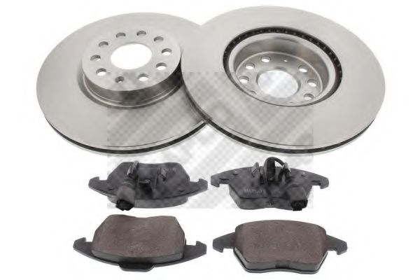 47833 Set frana, frana disc MAPCO 