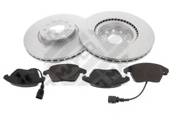 47833HPS Set frana, frana disc MAPCO 