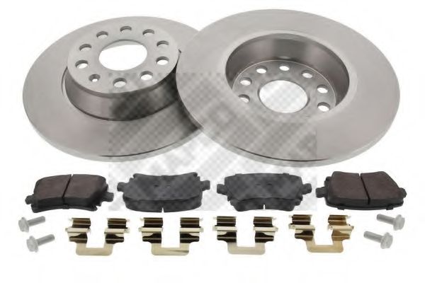 47841 Set frana, frana disc MAPCO 