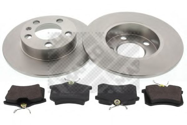 47858 Set frana, frana disc MAPCO 
