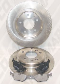 Set frana, frana disc