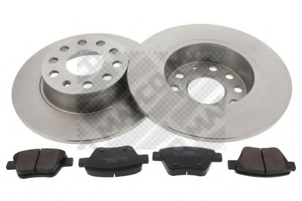 47901 Set frana, frana disc MAPCO 