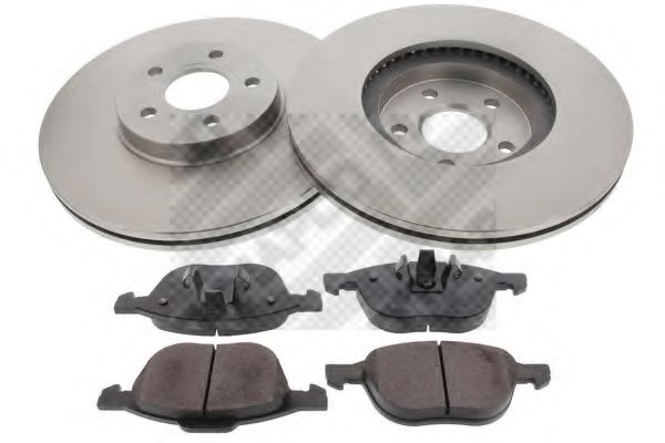 47908 Set frana, frana disc MAPCO 