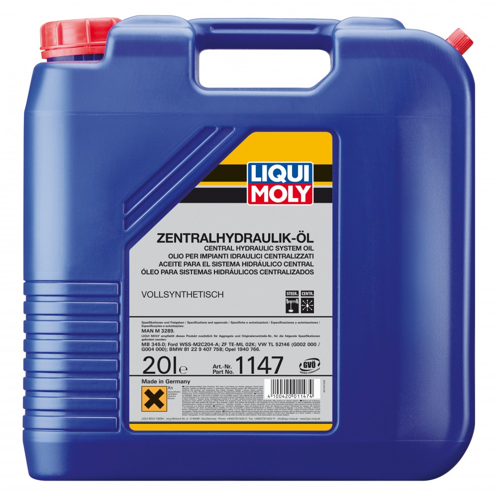 M10770773  Ulei hidraulic pentru ungere centralizata 20 L LIQUI MOLY 