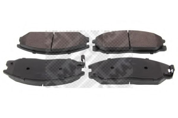 set placute frana,frana disc 2