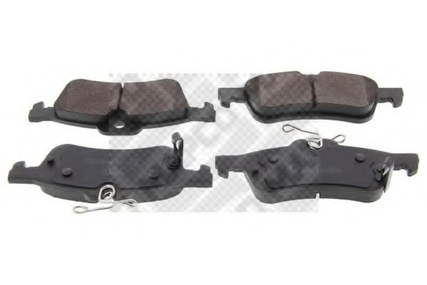 set placute frana,frana disc 2
