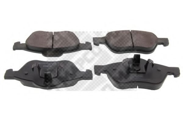 set placute frana,frana disc 2