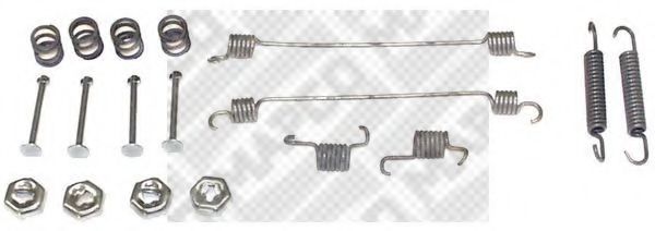 Set accesorii, sabot de frana