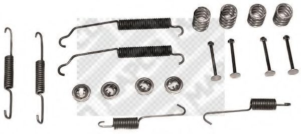 Set accesorii, sabot de frana
