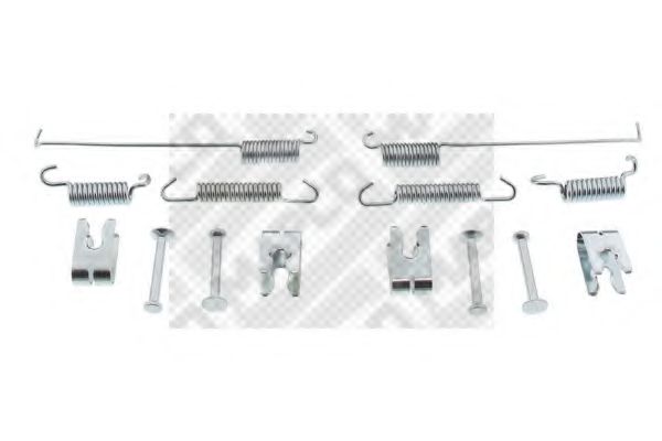 9168 Set accesorii, sabot de frana MAPCO 