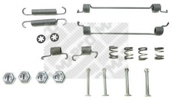 Set accesorii, sabot de frana