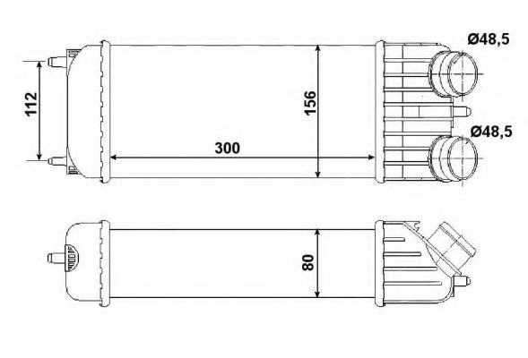 Intercooler, compresor