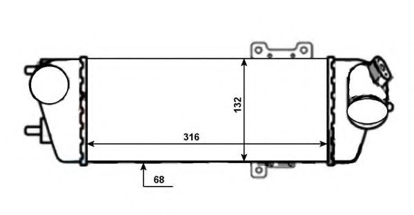 Intercooler, compresor