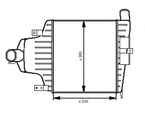 Intercooler, compresor