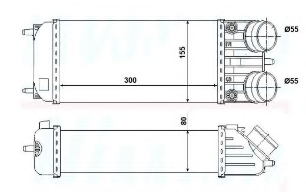 Intercooler, compresor