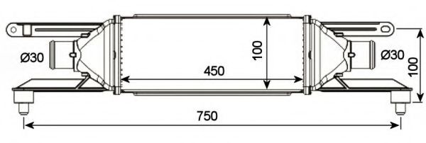 Intercooler, compresor