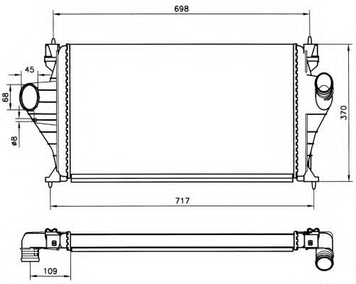 Intercooler, compresor