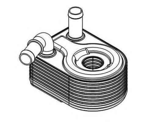 31069 Radiator ulei, ulei motor NRF 