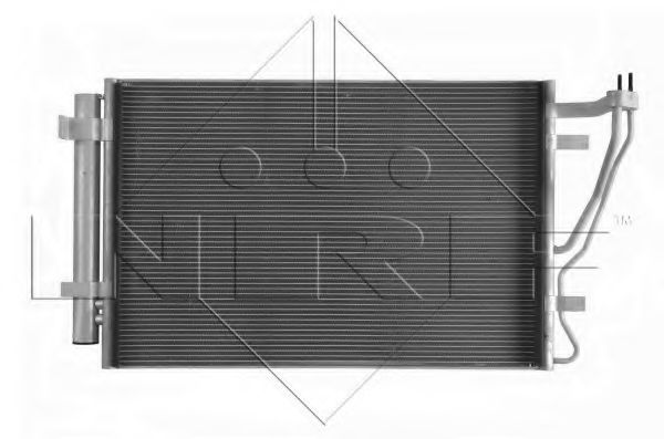 350011 Condensator, climatizare NRF 