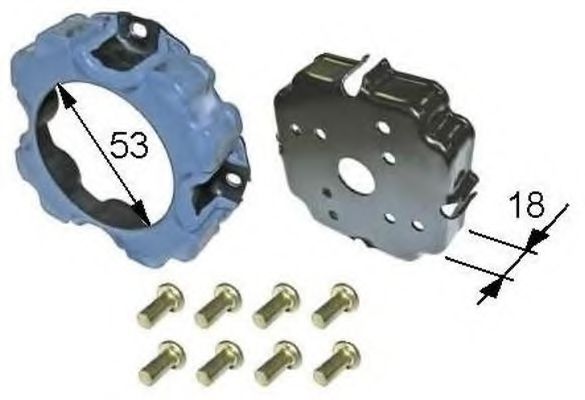 38473 Bobina, ambreiaj magnetic compresor NRF 