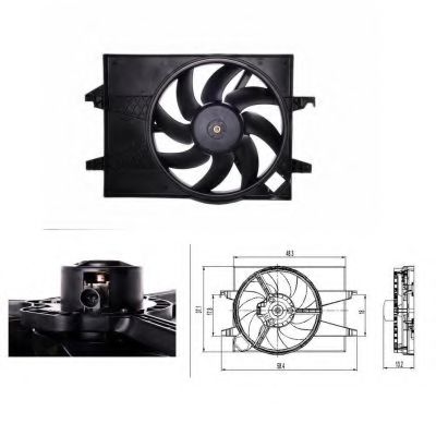 Ventilator, radiator 2