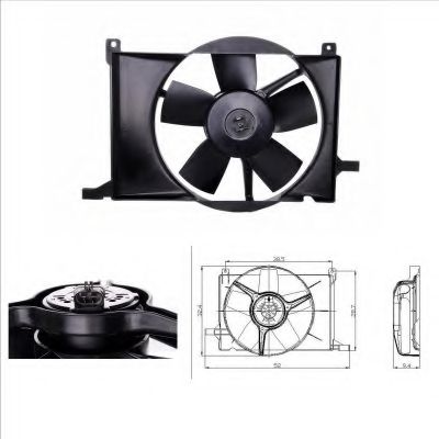 Ventilator, radiator 2