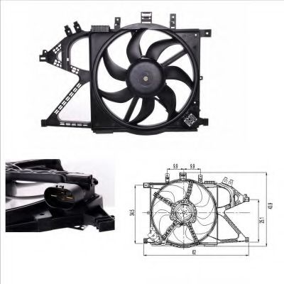 Ventilator, radiator 2