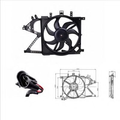 Ventilator, radiator 2