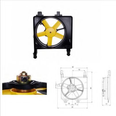 Ventilator, radiator 2