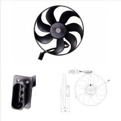 Ventilator, radiator 2