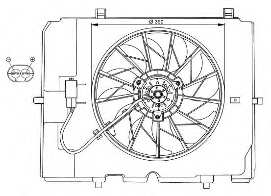 Ventilator, radiator