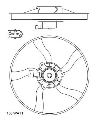 Ventilator, radiator