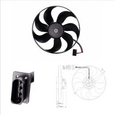 Ventilator, radiator 2
