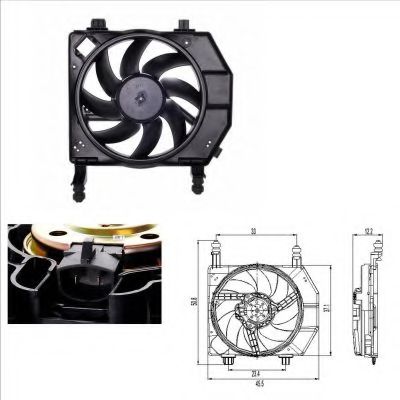 Ventilator, radiator 2