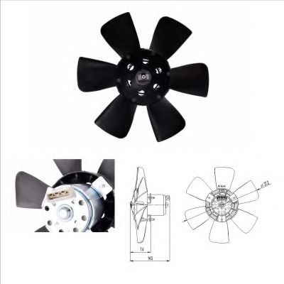 Ventilator, radiator 2