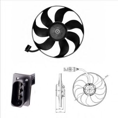 Ventilator, radiator 2