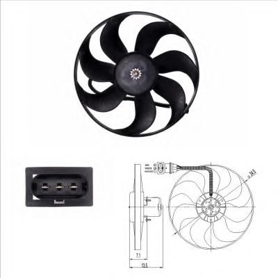 Ventilator, radiator 2