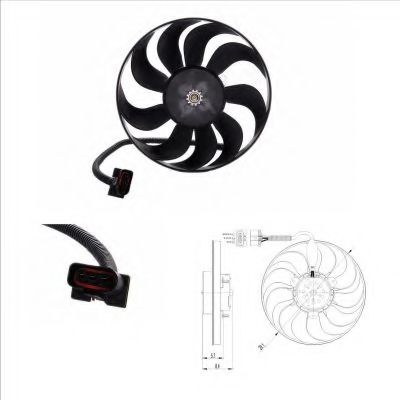 Ventilator, radiator 2
