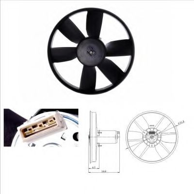 Ventilator, radiator 2