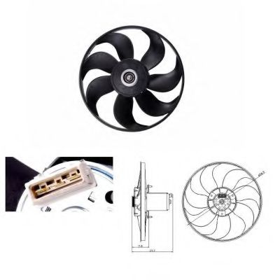 Ventilator, radiator 2